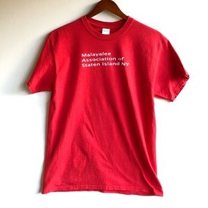 Malayalee Assoc Staten Island Gildan Short Sleeve Tee Red M